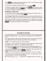 Preview for 17 page of Franklin Language Master LM-6000 User Manual