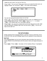 Preview for 26 page of Franklin Language Master LM-6000 User Manual