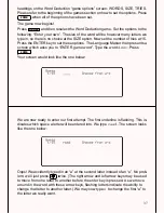 Preview for 39 page of Franklin Language Master LM-6000 User Manual