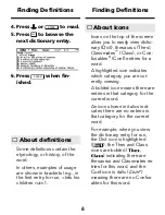 Preview for 7 page of Franklin Language Master LM-6000B User Manual