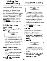 Предварительный просмотр 15 страницы Franklin Language Master LM-6000B User Manual