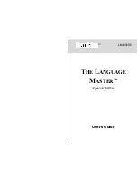 Preview for 1 page of Franklin Language Master LM-6000SE User Manual