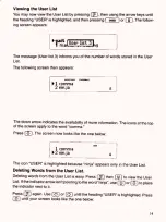 Preview for 15 page of Franklin Language Master QLM-2200 User Manual