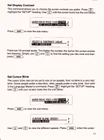 Preview for 22 page of Franklin Language Master QLM-2200 User Manual