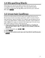 Preview for 21 page of Franklin LLS-7100 Language Master Colour User Manual