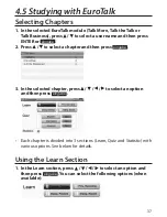 Preview for 37 page of Franklin LLS-7100 Language Master Colour User Manual