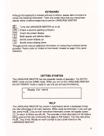 Preview for 3 page of Franklin LM-300 User Manual