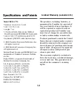 Preview for 16 page of Franklin MED-1751 User Manual