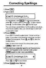 Preview for 5 page of Franklin MED-SPELL SME-106 User Manual