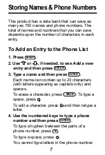 Preview for 8 page of Franklin MED-SPELL SME-106 User Manual