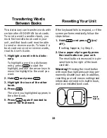 Preview for 23 page of Franklin MWD-1440 User Manual