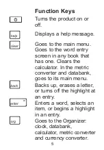 Preview for 5 page of Franklin MWD-1490 User Manual