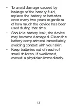 Preview for 13 page of Franklin MWD-1490 User Manual