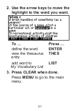 Preview for 31 page of Franklin MWD-1490 User Manual