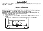 Preview for 5 page of Franklin MWD-460 User Manual