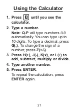 Preview for 37 page of Franklin MWD-480 User Manual