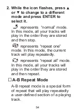 Preview for 54 page of Franklin MWD-480 User Manual