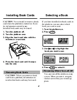 Предварительный просмотр 6 страницы Franklin PDI-3032 User Manual