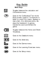 Preview for 4 page of Franklin PGM-520 User Manual