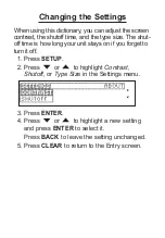 Preview for 12 page of Franklin PGM-520 User Manual