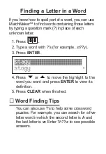 Preview for 17 page of Franklin PGM-520 User Manual