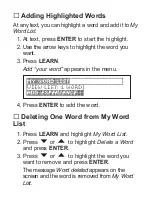 Preview for 21 page of Franklin PGM-520 User Manual