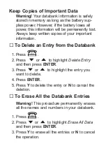 Preview for 27 page of Franklin PGM-520 User Manual