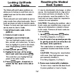 Preview for 16 page of Franklin Poccket PDR PDR-3039 User Manual