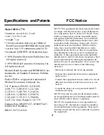 Предварительный просмотр 8 страницы Franklin Pocket PDR MED-1770 User Manual