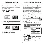 Предварительный просмотр 7 страницы Franklin Pocket PDR PDR-3036 User Manual