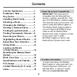 Preview for 4 page of Franklin Pocket PDR PDR-3050 User Manual