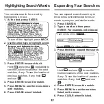 Preview for 14 page of Franklin Pocket PDR PDR-3050 User Manual