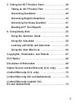 Preview for 4 page of Franklin POCKET PREP TSA-2400 User Manual