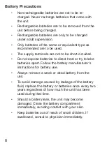 Preview for 9 page of Franklin POCKET PREP TSA-2400 User Manual