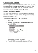 Preview for 16 page of Franklin POCKET PREP TSA-2400 User Manual