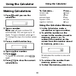 Preview for 24 page of Franklin Professeur d'anglais French Professor BFQ-1440 User Manual