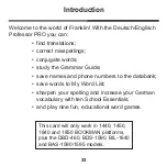 Preview for 3 page of Franklin Professor PRO DBD-3040 User Manual