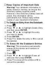 Preview for 32 page of Franklin RDC-525 User Manual