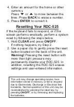 Preview for 41 page of Franklin RDC-525 User Manual