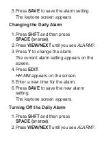 Preview for 9 page of Franklin Rolodex E-Z File RK-8201 User Manual