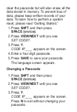 Preview for 12 page of Franklin Rolodex E-Z File RK-8201 User Manual