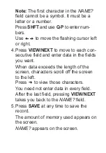 Preview for 18 page of Franklin Rolodex E-Z File RK-8201 User Manual