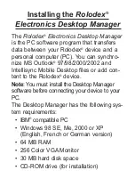 Preview for 29 page of Franklin Rolodex RT-8212 User Manual