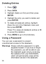 Preview for 65 page of Franklin SCD-1870 User Manual