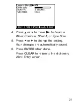 Preview for 22 page of Franklin SCD-787 User Manual