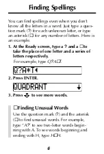 Preview for 7 page of Franklin SCRABBLE MASTER SCM-106 User Manual