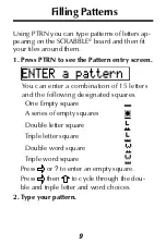 Preview for 10 page of Franklin SCRABBLE MASTER SCM-106 User Manual