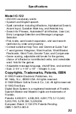 Preview for 32 page of Franklin Spanish Master IC-122 User Manual