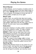 Предварительный просмотр 21 страницы Franklin SpellingAce SA-209 User Manual