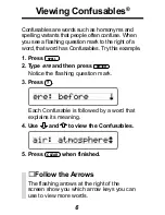 Предварительный просмотр 7 страницы Franklin Spellmaster Plus SPQ-200 User Manual